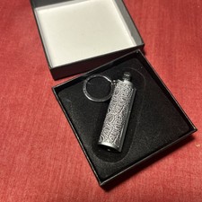 Creative Metal Keychain Lighter Wild Fire Ten Thousand Times Use Kerosene Lighte picture