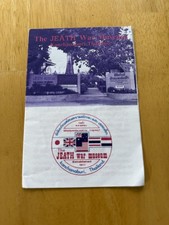 JEATH War Museum Kanchanaburi Thailand Travel Brochure Map Death Railway History picture