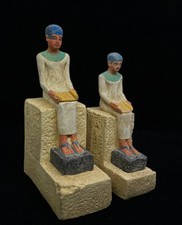 2 Rare Egyptian Statue of King imhotep Authentic Ancient Egyptian Antiquities BC picture