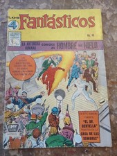 1965  Los 4 Fantasticos #40 Ice Man/ Dr Strange early appearance LA PRENSA Rare picture