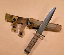 Genuine OKC-3S OKC3S Knife Bayont USMC & Scabbard Ontario Knife Co OKC picture