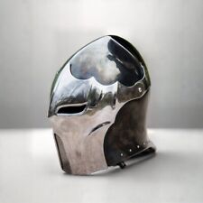 Dark Wolf Helmet - Unique Armor Helmet for Cosplay and Display Handmade 18 Gauge picture