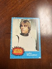 1977 STAR WARS SCANLENS #1 LUKE SKYWALKER RC rare  picture