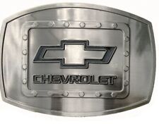 GM Motors Chevrolet Chevy Truck Belt Buckle Collectible Box #09118 Spec Cast picture