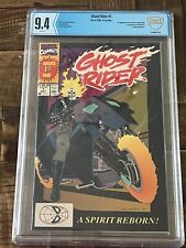Ghost Rider #1 (Marvel Comics May 1990) CBCS 9.4 White Pages picture
