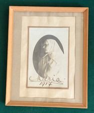 Antique Romanian Royal Presentation Signed Photo Queen Marie Romania Saxe Coburg picture