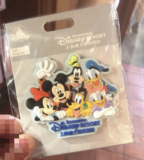 Disney authentic Mickey minnie mouse goofy magnet shanghai disneyland picture