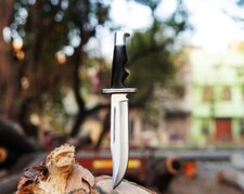 Handmade Antique Bowie Knife Replica.fixed blade,Survival ,Camping Hunting knife picture