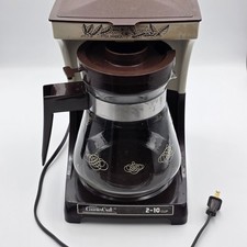 Vintage Sears Counter Craft Coffee Maker 165.671191 10 Cup Drip Tested Works picture