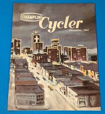 VTG Champlin Cycler - Christmas 1962 - RARE 1960s Petroleum Oil & Gas Pamphlet picture