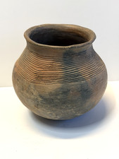 Ancient Archaic Native American Indian Caddoan Pottery Vessel Bowl picture