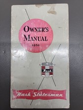 1951 Nash Statesman Owners Manual picture
