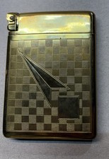 Vintage Royal Case Lite Combo Lighter and Cigarette Case 1940's  picture