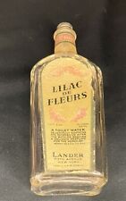 Vintage Lander Lilac De Fleurs Toilet Water Bottle Empty picture