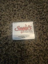 SUGAR'S GENTLEMEN'S STRIP CLUB MATCHBOOK: HOUSTON, TEXAS MATCHCOVERS -A23 picture