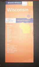 WISCONSIN STATE Rand McNally  2004 Paper Folded Map  NEW picture