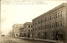 Pierre SD Capitol Avenue Street c1910s Real Photo Vintage Postcard bhn picture