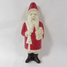 Vintage Celluloid Santa Claus Figurine Toy 8.25
