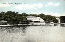 Wequaquet Lake MA Camp Opechee Mrs. Albert Starck c1900s-10s Vintage Postcard picture