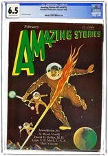 Amazing Stories Pulp Vol. 4 #11 CGC 6.5 1930 4491205007 picture