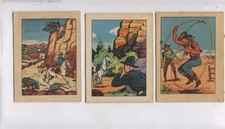 Lot of 6 1951 Post Cereal Hopalong Cassidy & Topper His Horse Trading Cards picture