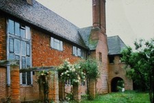 c1910's 35mm Slide, Sir Edwin Lutyens Folly Farm Sulhamstead England British picture