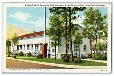 c1930's Enlisted Men's Recreation Hall Columbus Mississippi MS Postcard picture