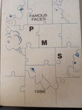 1985-1986 Pittsford Middle School NY Famous Faces Yearbook Rochester Vintage picture