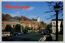 Peterborough NH Street View Vintage Postcard Unused picture