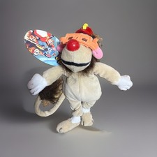 Banana Splits Drooper Lion Plush w/ Tag Hanna Barbera Vintage Toy 7.5 Inch picture