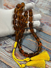 Natural Baltic Amber Prayer Beads 76G Misbaha Tasbih مسبحة كهرمان كهرب طبيعي picture