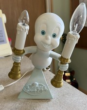 Trendmasters 1996 Casper the Friendly Ghost Candelabra Tested And Works picture