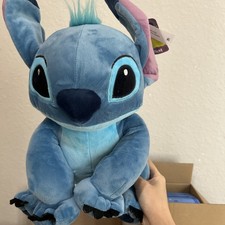 Disney Official Stitch Large Plush Toy Plushie Pillow Lilo and Stitch picture