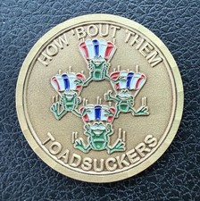 TOADSUCKER Special Forces Tier 1 SMU Canopy Work Skydiving Challenge Coin picture