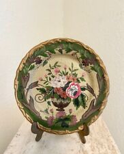 BEAUTIFUL Vtg 1980s Raymond Waites for Toyo Decorative Floral Plate-10.25