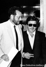Former Las Vegas, Nevada Mayor Oscar Goodman with Mobster Tony Spilotro - 1980s picture