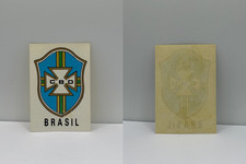 1970 Panini World Cup Mexico 70 - BRAZIL Badge Emblem 100% Original Sticker FIFA picture