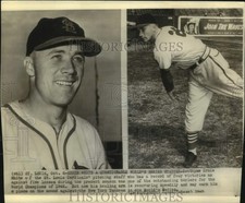 1943 Press Photo St Louis -- Ernie White Oustanding Hurler for the World Champs picture