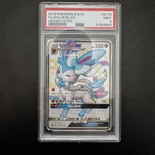 Sylveon GX SV76/SV94 Hidden Fates PSA 9 picture