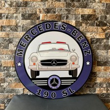 Mercedes-Benz 190 SL – Heavy Metal Sign  (1955) – 19.7