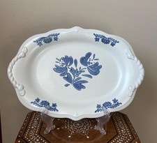 Vintage Pfaltzgraff Yorktown 16” Sculpted Oval Serving Platter picture