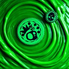 52 Graves x Simply Orn8 Slime Green Glow in the Dark Death Cookie EDC picture