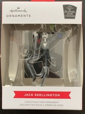 NIB - The Nightmare Before Christmas JACK SKELLINGTON w/Lights 2025 Hallmark picture