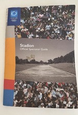 Athens 2004 Olympic Games Official Spectator Guide Stadium Book Greece ORIGINAL picture