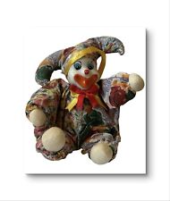 Adorable Rare Vintage Porcelain  Sand Clown Figurine picture