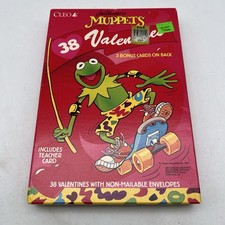 Vtg Jim Henson’s Muppets Valentines Day Cards NIB NOS  picture