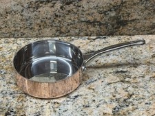 Ruffoni Symphonia Cupra 4 7/8” Mini Copper Saucepan Butter Warmer Italy picture