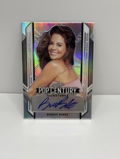 Brooke Burke 2021 Leaf Pop Century Auto Autograph Silver Prismatic SP #16/60 picture