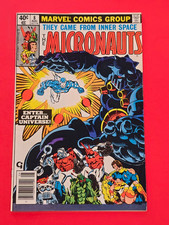 Micronauts #8 1979 Marvel Comics 1st Captain Universe Bill Mantlo picture