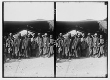 Photo:Bedouin Wedding Bridesmaids 1900s Group Portrait Tent picture